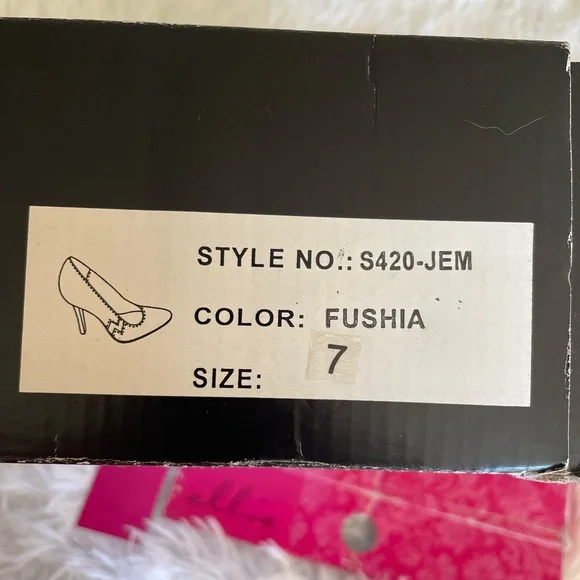 Ellie 80s/rocker heels, size 7 - Picture 13 of 14